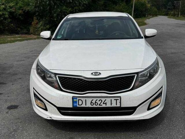 Белый Киа Оптима, объемом двигателя 2 л и пробегом 162 тыс. км за 6519 $, фото 1 на Automoto.ua