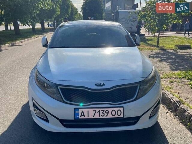 Білий Кіа Оптіма, об'ємом двигуна 2 л та пробігом 286 тис. км за 10500 $, фото 1 на Automoto.ua