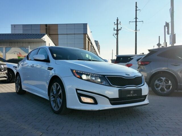 Білий Кіа Оптіма, об'ємом двигуна 2 л та пробігом 280 тис. км за 9900 $, фото 1 на Automoto.ua