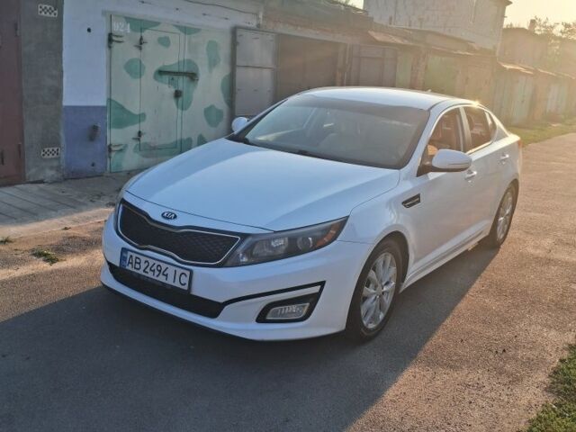 Белый Киа Оптима, объемом двигателя 2.4 л и пробегом 165 тыс. км за 9400 $, фото 1 на Automoto.ua