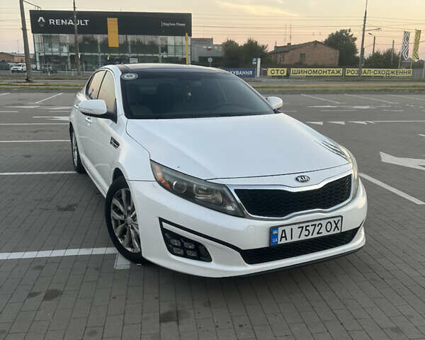 Білий Кіа Оптіма, об'ємом двигуна 2.36 л та пробігом 170 тис. км за 8900 $, фото 1 на Automoto.ua
