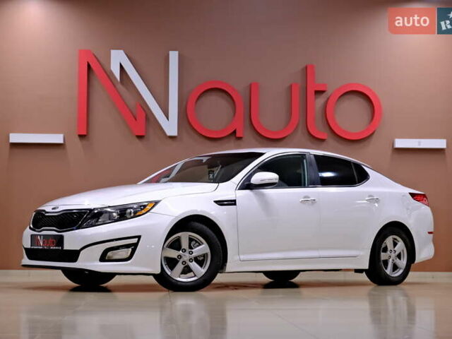 Білий Кіа Оптіма, об'ємом двигуна 2.4 л та пробігом 117 тис. км за 8900 $, фото 1 на Automoto.ua