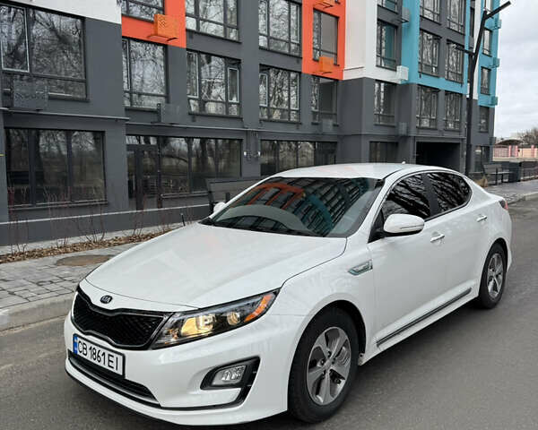 Белый Киа Оптима, объемом двигателя 2.4 л и пробегом 141 тыс. км за 11500 $, фото 1 на Automoto.ua
