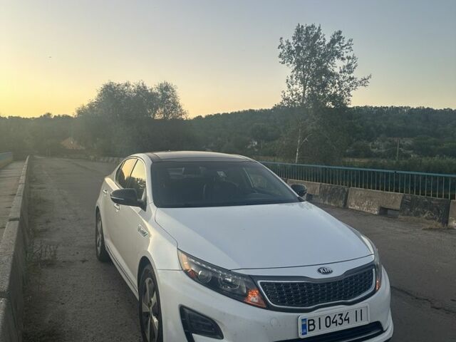 Белый Киа Оптима, объемом двигателя 2.4 л и пробегом 3 тыс. км за 11500 $, фото 1 на Automoto.ua