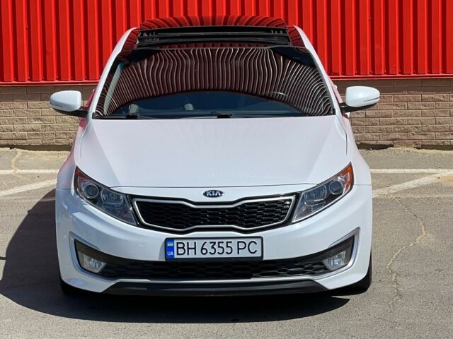 Білий Кіа Оптіма, об'ємом двигуна 2.4 л та пробігом 160 тис. км за 12500 $, фото 1 на Automoto.ua