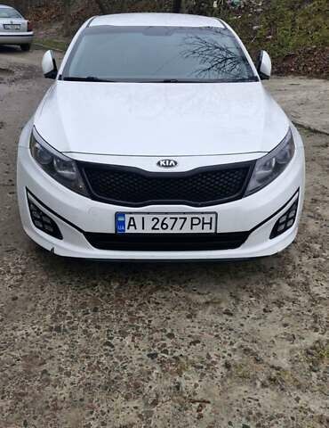 Білий Кіа Оптіма, об'ємом двигуна 2.4 л та пробігом 296 тис. км за 11800 $, фото 1 на Automoto.ua
