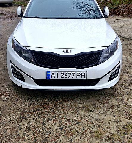 Белый Киа Оптима, объемом двигателя 2.4 л и пробегом 296 тыс. км за 11300 $, фото 1 на Automoto.ua