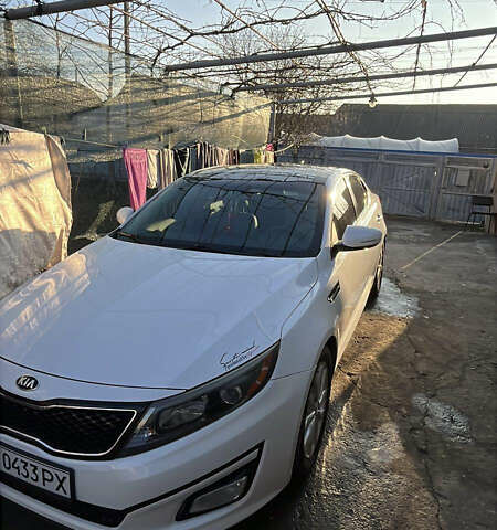 Белый Киа Оптима, объемом двигателя 2.4 л и пробегом 180 тыс. км за 10900 $, фото 1 на Automoto.ua