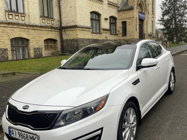 Білий Кіа Оптіма, об'ємом двигуна 2.4 л та пробігом 194 тис. км за 10100 $, фото 1 на Automoto.ua