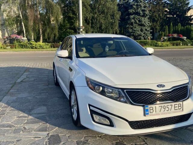Білий Кіа Оптіма, об'ємом двигуна 2.4 л та пробігом 146 тис. км за 9399 $, фото 1 на Automoto.ua