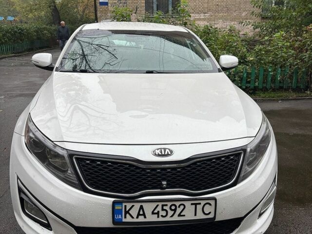 Білий Кіа Оптіма, об'ємом двигуна 2.4 л та пробігом 138 тис. км за 8500 $, фото 1 на Automoto.ua