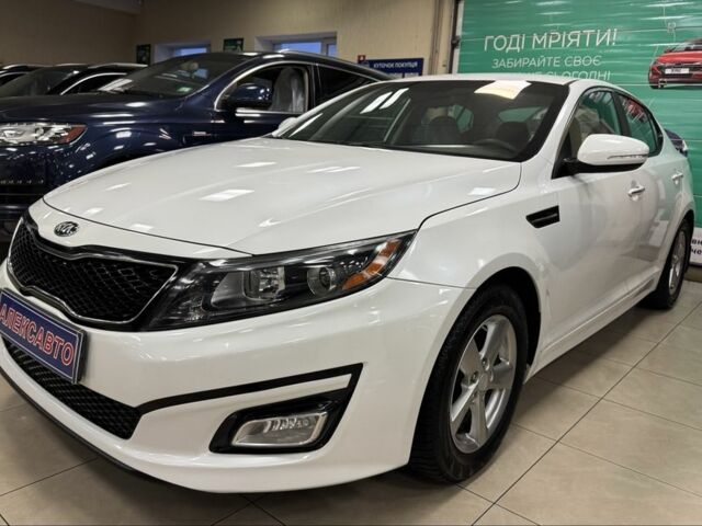 Білий Кіа Оптіма, об'ємом двигуна 2.4 л та пробігом 88 тис. км за 9800 $, фото 1 на Automoto.ua