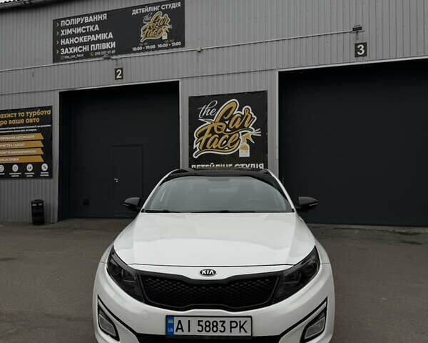 Білий Кіа Оптіма, об'ємом двигуна 2.36 л та пробігом 270 тис. км за 7000 $, фото 1 на Automoto.ua