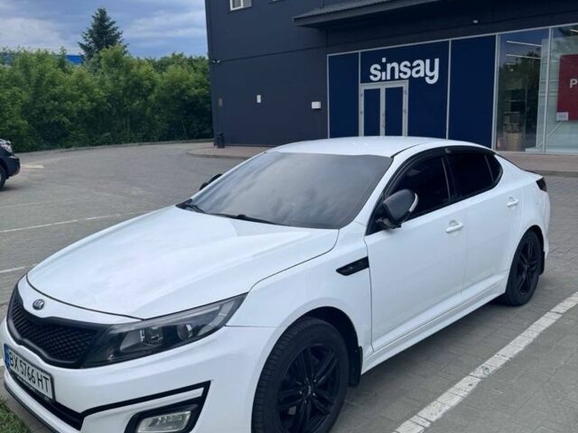 Білий Кіа Оптіма, об'ємом двигуна 2 л та пробігом 290 тис. км за 9350 $, фото 1 на Automoto.ua