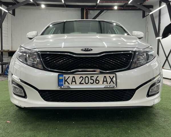 Белый Киа Оптима, объемом двигателя 2.4 л и пробегом 140 тыс. км за 9200 $, фото 1 на Automoto.ua