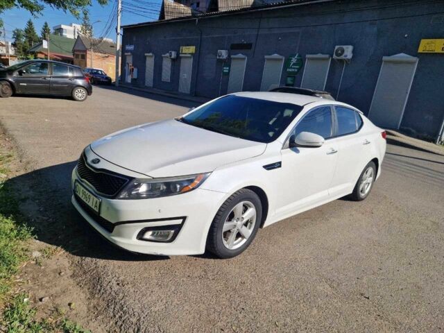 Белый Киа Оптима, объемом двигателя 2.4 л и пробегом 163 тыс. км за 9890 $, фото 1 на Automoto.ua