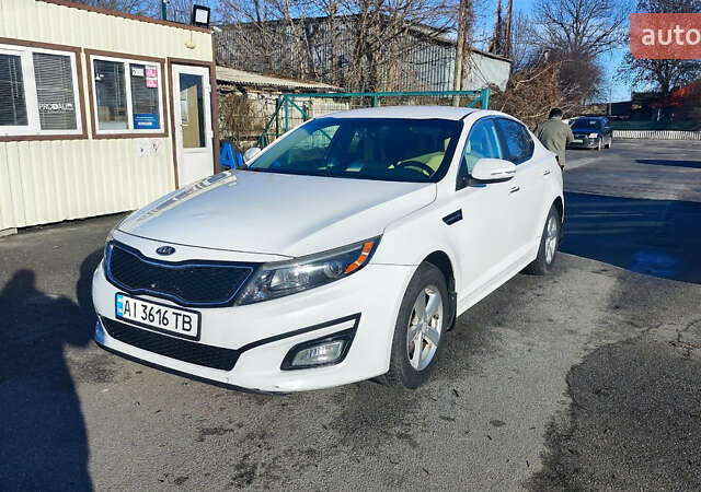 Білий Кіа Оптіма, об'ємом двигуна 2.4 л та пробігом 135 тис. км за 9500 $, фото 1 на Automoto.ua