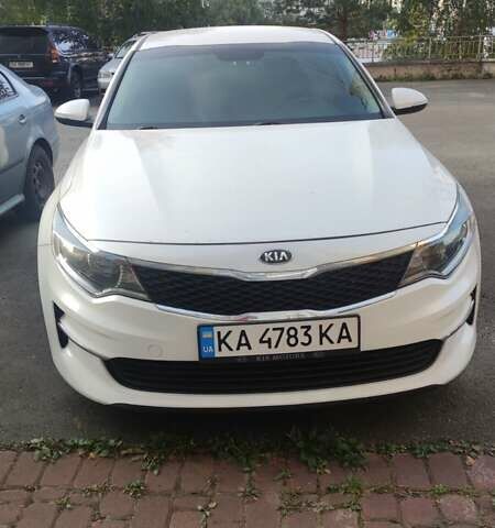 Белый Киа Оптима, объемом двигателя 1.6 л и пробегом 88 тыс. км за 13000 $, фото 1 на Automoto.ua