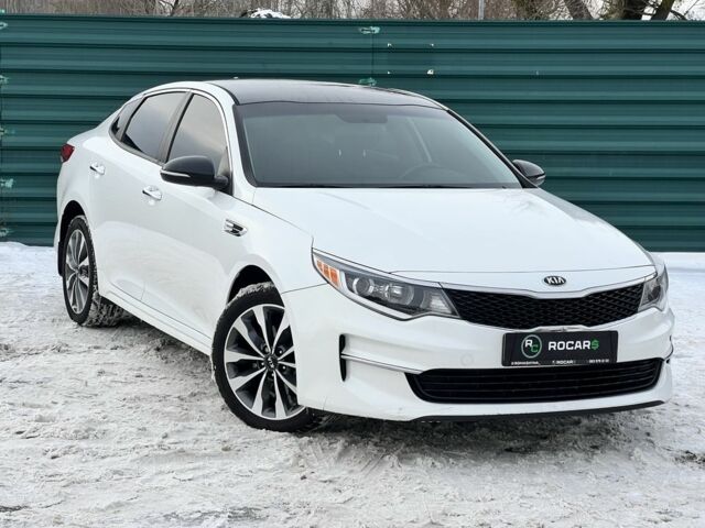 Белый Киа Оптима, объемом двигателя 2.4 л и пробегом 153 тыс. км за 9500 $, фото 1 на Automoto.ua