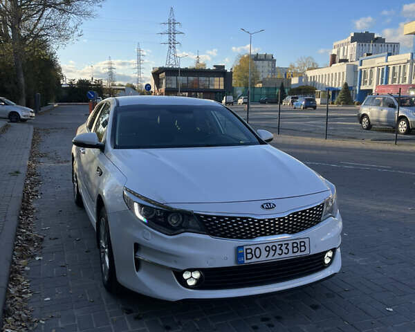 Белый Киа Оптима, объемом двигателя 1.69 л и пробегом 124 тыс. км за 14700 $, фото 1 на Automoto.ua