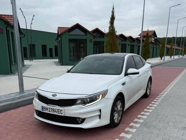 Белый Киа Оптима, объемом двигателя 2.4 л и пробегом 143 тыс. км за 12000 $, фото 1 на Automoto.ua