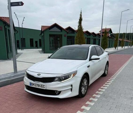 Белый Киа Оптима, объемом двигателя 2.4 л и пробегом 147 тыс. км за 11000 $, фото 1 на Automoto.ua