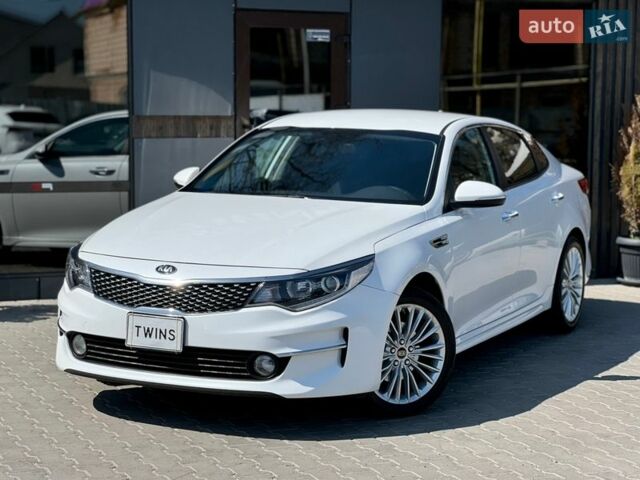 Белый Киа Оптима, объемом двигателя 2.4 л и пробегом 85 тыс. км за 11900 $, фото 1 на Automoto.ua