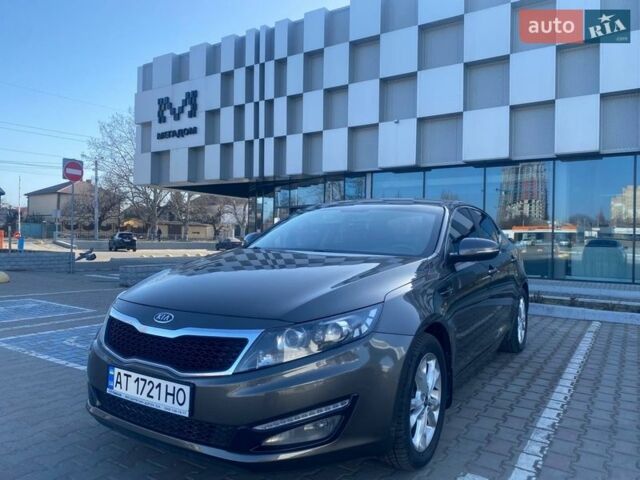 Бежевый Киа Оптима, объемом двигателя 2 л и пробегом 199 тыс. км за 9499 $, фото 1 на Automoto.ua