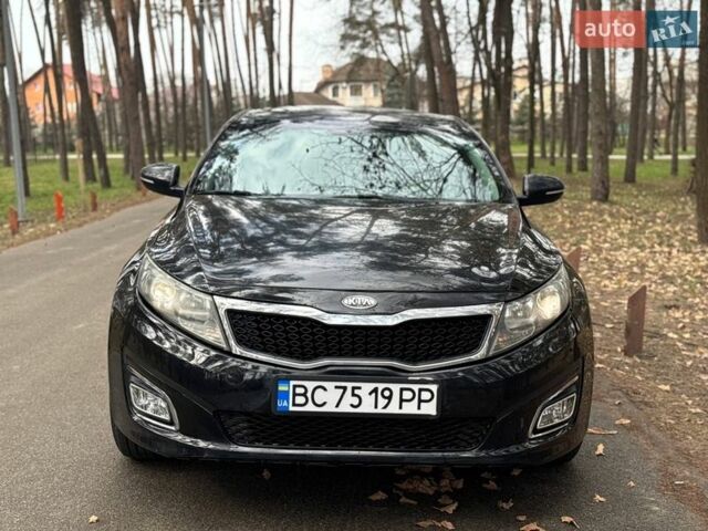 Чорний Кіа Оптіма, об'ємом двигуна 2 л та пробігом 167 тис. км за 7000 $, фото 1 на Automoto.ua