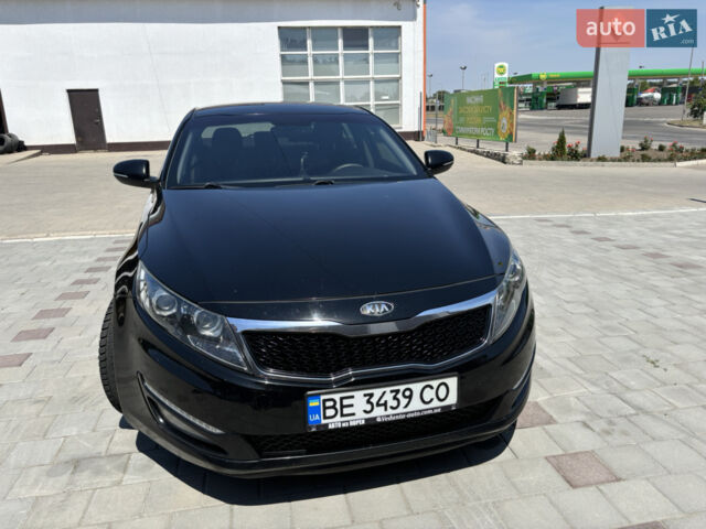 Черный Киа Оптима, объемом двигателя 2 л и пробегом 250 тыс. км за 9000 $, фото 1 на Automoto.ua
