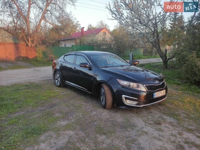 Черный Киа Оптима, объемом двигателя 2.36 л и пробегом 368 тыс. км за 7500 $, фото 1 на Automoto.ua