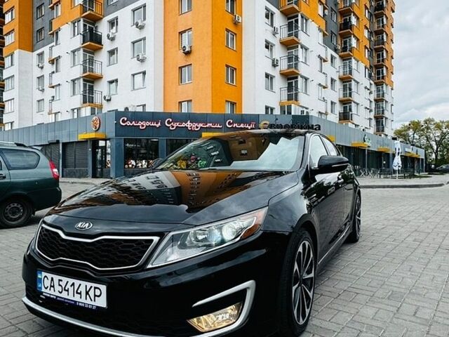 Чорний Кіа Оптіма, об'ємом двигуна 2.36 л та пробігом 223 тис. км за 9600 $, фото 1 на Automoto.ua