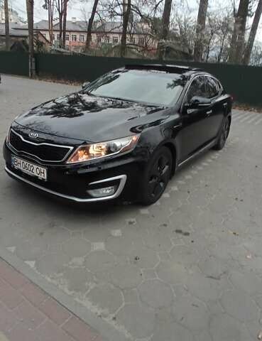 Черный Киа Оптима, объемом двигателя 2.36 л и пробегом 136 тыс. км за 10400 $, фото 1 на Automoto.ua