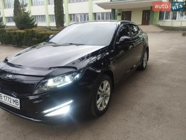 Чорний Кіа Оптіма, об'ємом двигуна 1.69 л та пробігом 325 тис. км за 8200 $, фото 1 на Automoto.ua