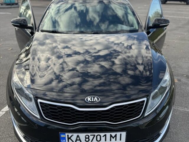 Черный Киа Оптима, объемом двигателя 2.4 л и пробегом 210 тыс. км за 262 $, фото 1 на Automoto.ua