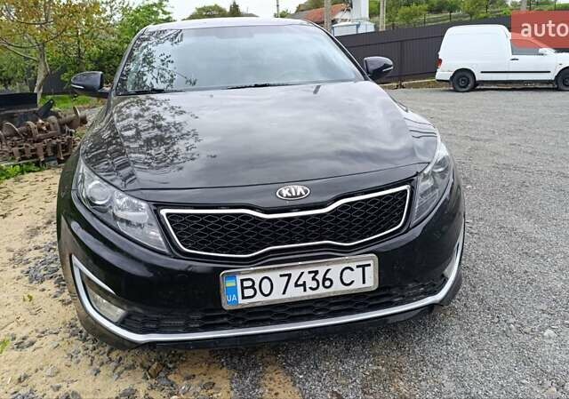 Черный Киа Оптима, объемом двигателя 2.36 л и пробегом 250 тыс. км за 6000 $, фото 1 на Automoto.ua