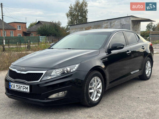 Черный Киа Оптима, объемом двигателя 2.4 л и пробегом 178 тыс. км за 8750 $, фото 1 на Automoto.ua