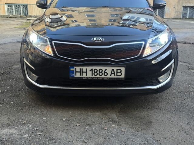 Черный Киа Оптима, объемом двигателя 2.4 л и пробегом 238 тыс. км за 9500 $, фото 1 на Automoto.ua