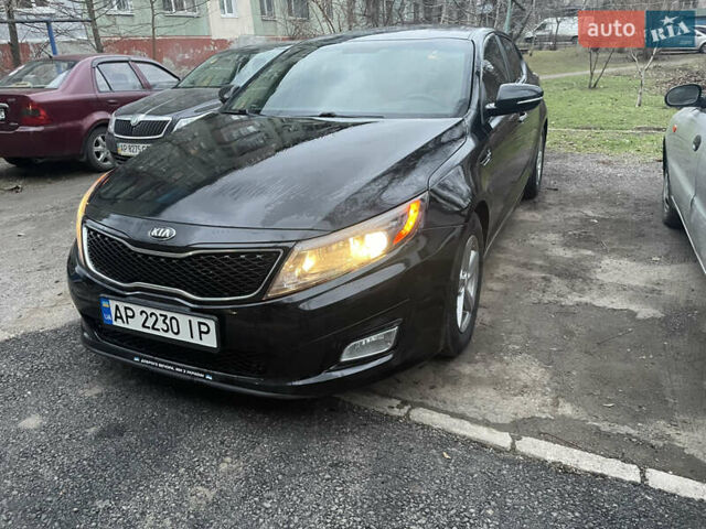 Черный Киа Оптима, объемом двигателя 2.4 л и пробегом 198 тыс. км за 9100 $, фото 1 на Automoto.ua
