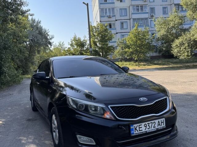 Черный Киа Оптима, объемом двигателя 2 л и пробегом 270 тыс. км за 4350 $, фото 1 на Automoto.ua