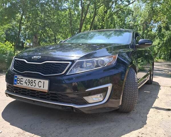 Черный Киа Оптима, объемом двигателя 2.4 л и пробегом 213 тыс. км за 10300 $, фото 1 на Automoto.ua