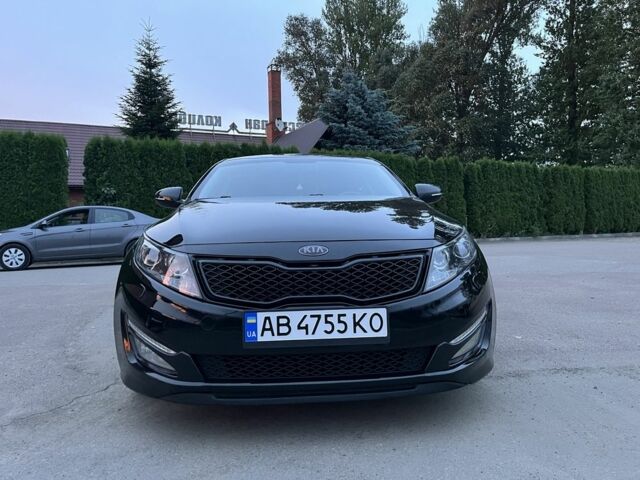 Черный Киа Оптима, объемом двигателя 2.4 л и пробегом 137 тыс. км за 11700 $, фото 1 на Automoto.ua
