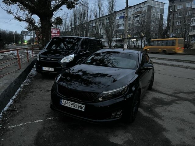 Чорний Кіа Оптіма, об'ємом двигуна 2 л та пробігом 180 тис. км за 11200 $, фото 1 на Automoto.ua