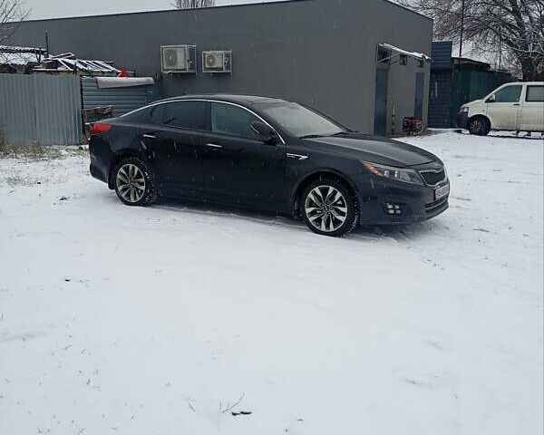 Чорний Кіа Оптіма, об'ємом двигуна 2 л та пробігом 116 тис. км за 11500 $, фото 1 на Automoto.ua