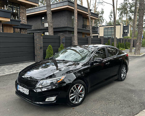 Черный Киа Оптима, объемом двигателя 2.4 л и пробегом 135 тыс. км за 10400 $, фото 1 на Automoto.ua