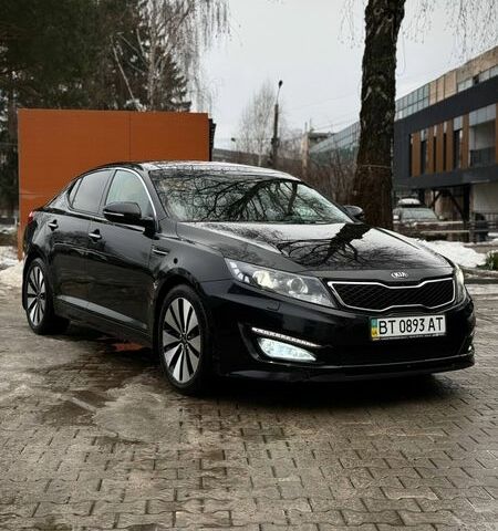 Чорний Кіа Оптіма, об'ємом двигуна 2.4 л та пробігом 117 тис. км за 10500 $, фото 1 на Automoto.ua
