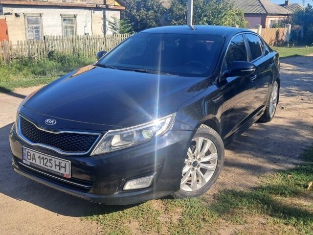 Черный Киа Оптима, объемом двигателя 2 л и пробегом 220 тыс. км за 8495 $, фото 1 на Automoto.ua