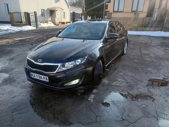 Чорний Кіа Оптіма, об'ємом двигуна 2.4 л та пробігом 260 тис. км за 11000 $, фото 1 на Automoto.ua