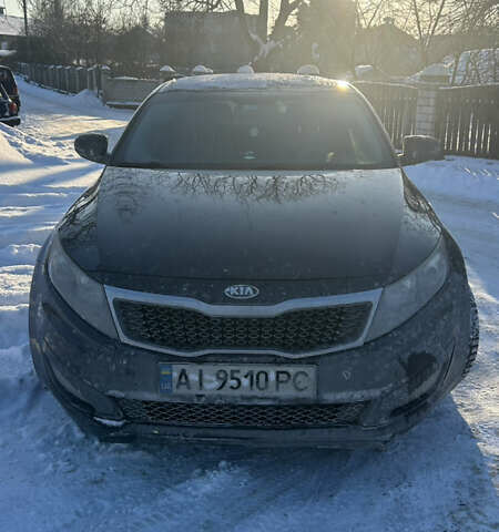 Чорний Кіа Оптіма, об'ємом двигуна 2.4 л та пробігом 247 тис. км за 10000 $, фото 1 на Automoto.ua