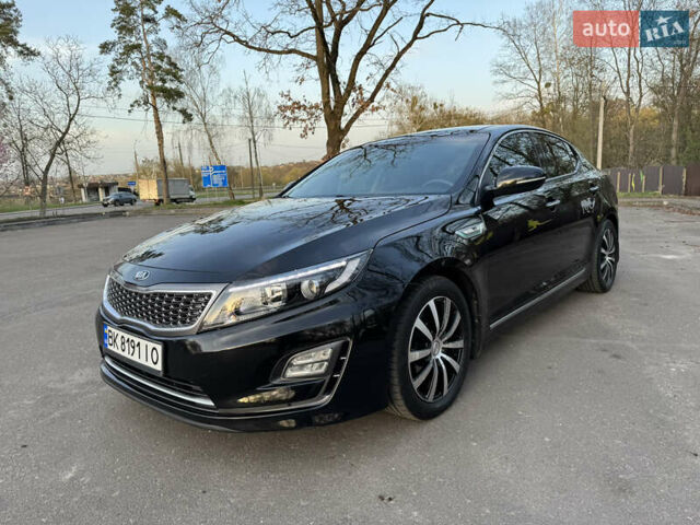 Черный Киа Оптима, объемом двигателя 2.36 л и пробегом 163 тыс. км за 10600 $, фото 1 на Automoto.ua